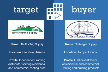 gulfeagle acquires elite roofing supply