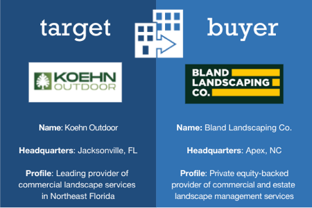bland landscaping acquire koehn outdoor