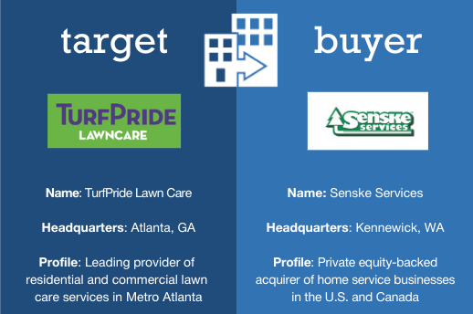 senske services acquires turf pride lawn care