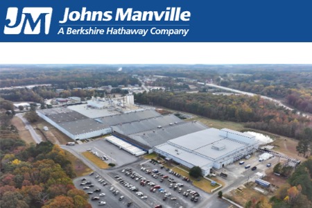 johns manville new plant winder georgia