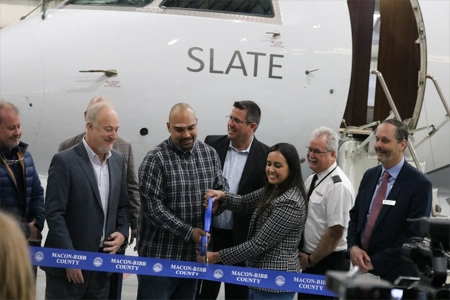 slate aviation new mro facility macon georgia