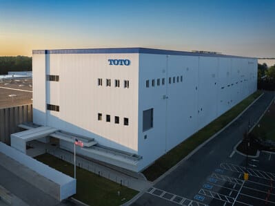 toto new toilet manufacturing facility georgia
